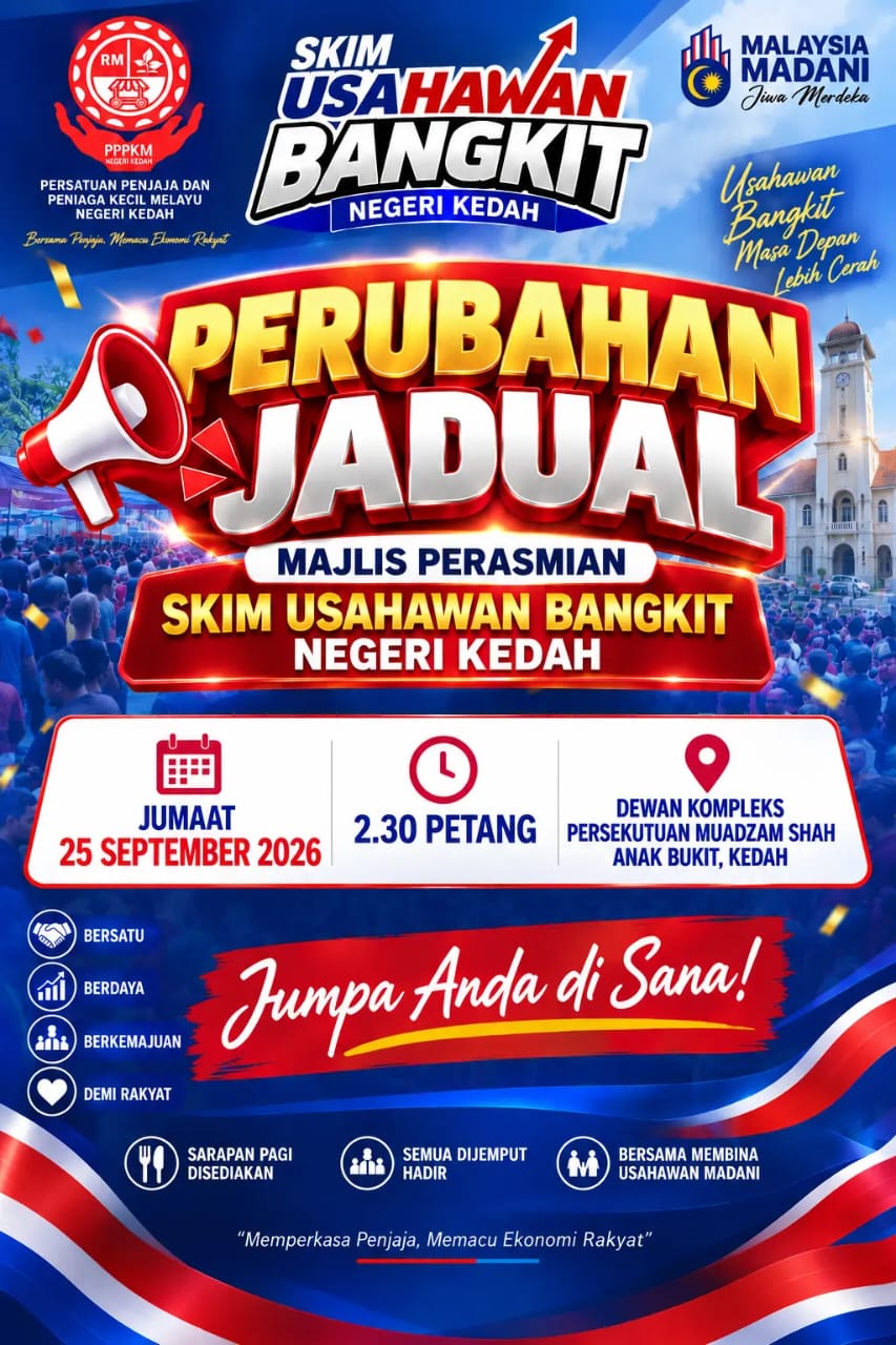 Banner SKIM USAHAWAN BANGKIT NEGERI KEDAH